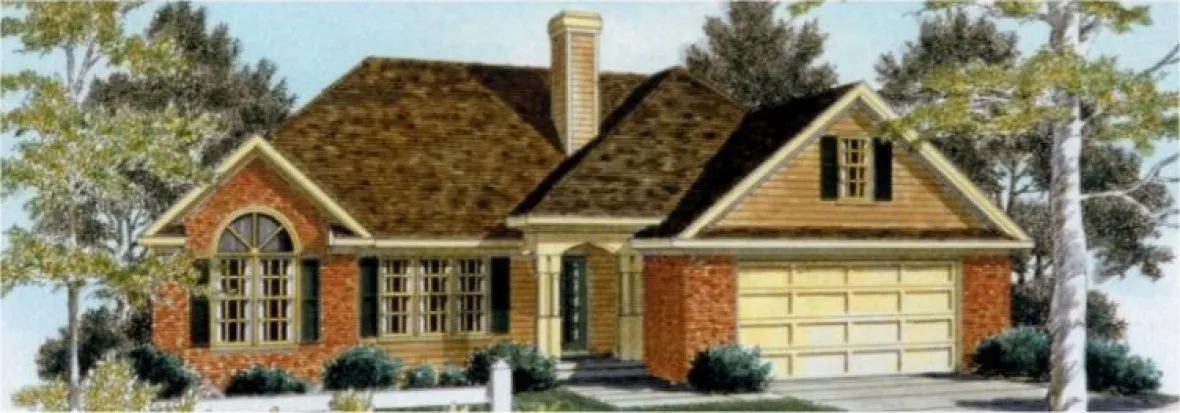 Full Rendering for House Plan #712231