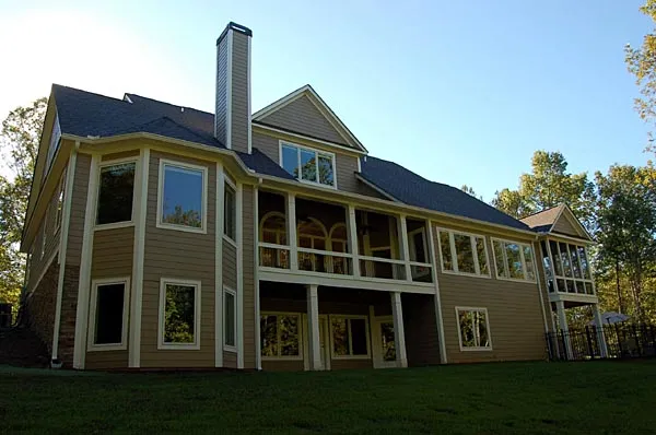 Rear Elevation for House Plan #719893