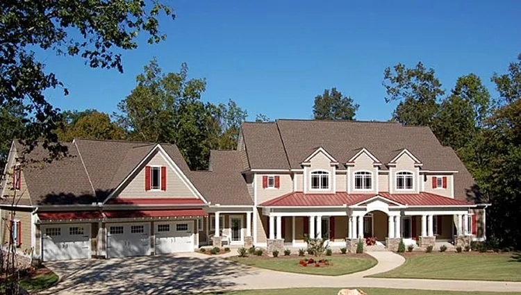 Full Rendering for House Plan #719893