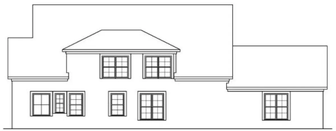Right Elevation for House Plan #715822