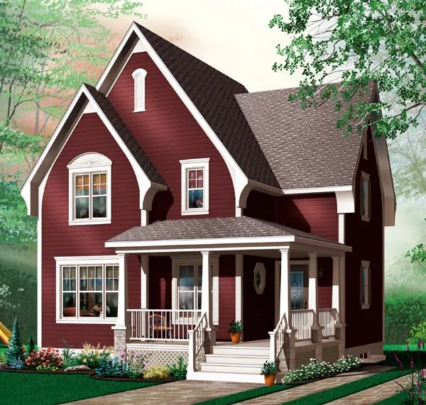 ExteriorPhoto for House Plan #143053