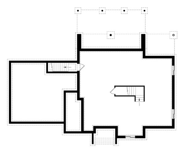 Basement Plan for House Plan #143883
