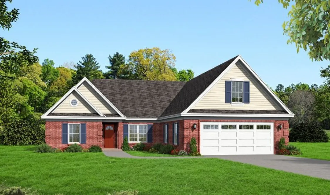 Full Rendering for House Plan #691032