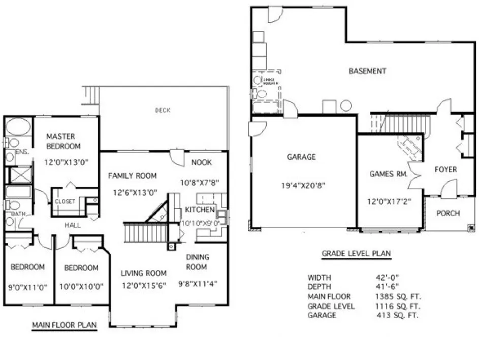 Plan for House Plan #501052