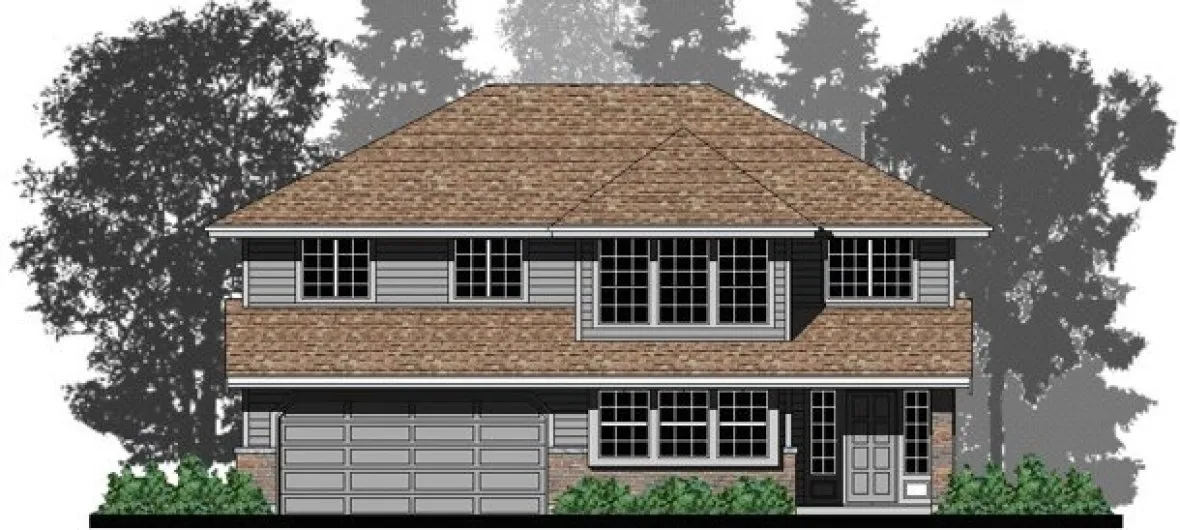 Full Rendering for House Plan #501052