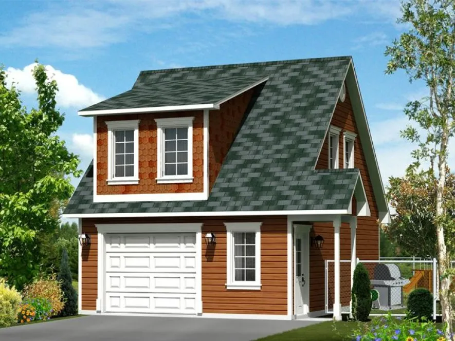 Full Rendering for House Plan #172990