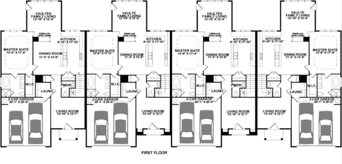 Main Floor Plan for House Plan #406359