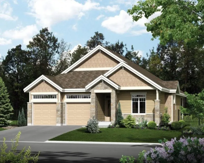 Full Rendering for House Plan #179261