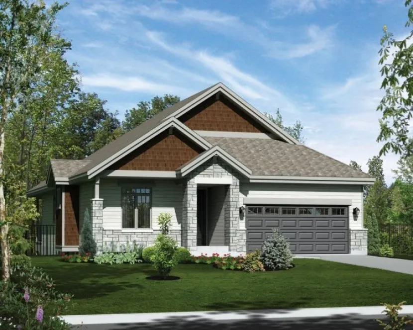 Full Rendering for House Plan #171261