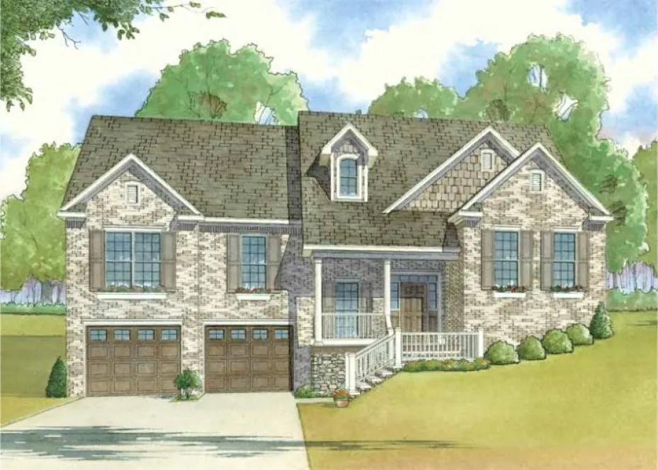 Full Rendering for House Plan #315302