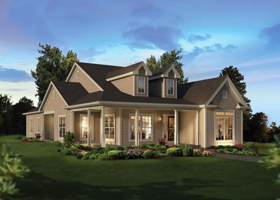 Full Rendering for House Plan #635302