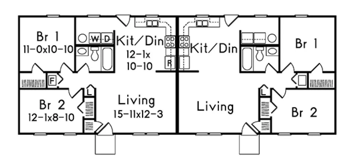 Main Floor Plan for House Plan #636351