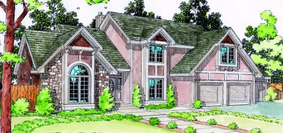 Full Rendering for House Plan #189912