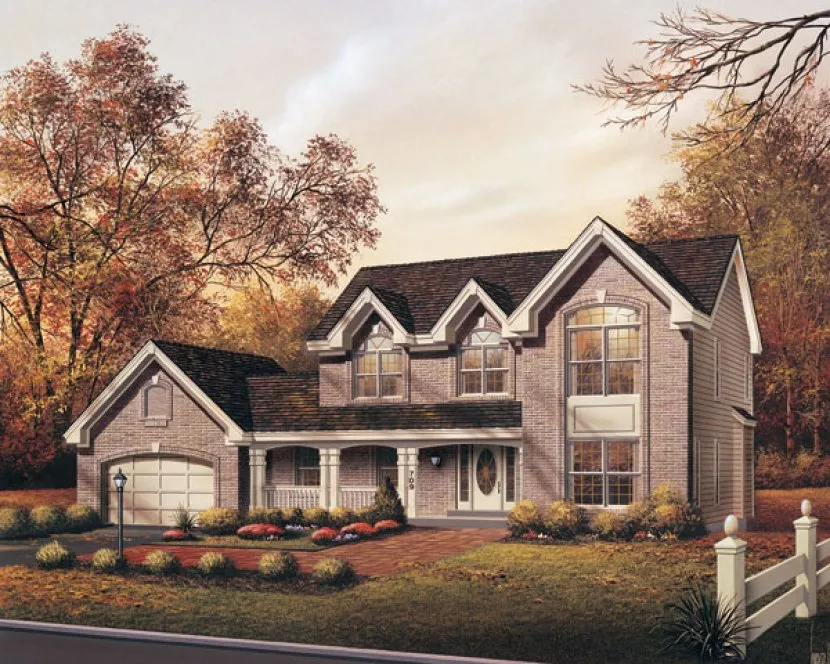 Full Rendering for House Plan #631252