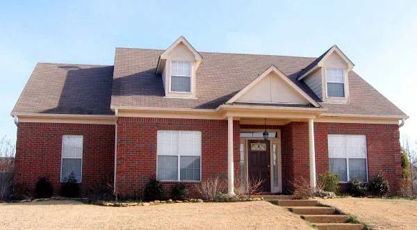 Full Rendering for House Plan #493152