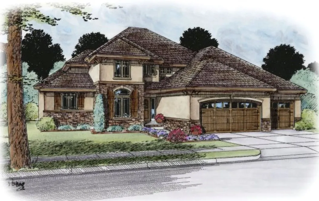 ExteriorPhoto for House Plan #153553