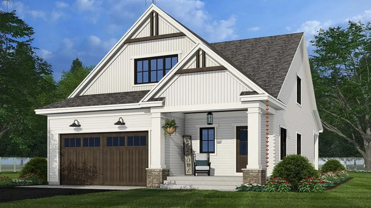 Full Rendering for House Plan #285991