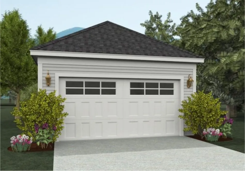 Full Rendering for House Plan #691340