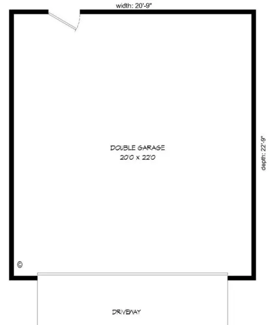 Main Floor Plan for House Plan #692740