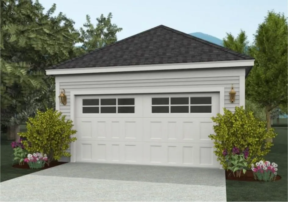 Full Rendering for House Plan #692740