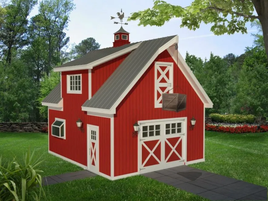 Full Rendering for House Plan #690840