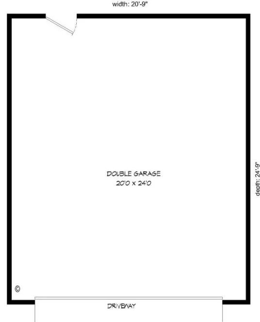 Main Floor Plan for House Plan #694150