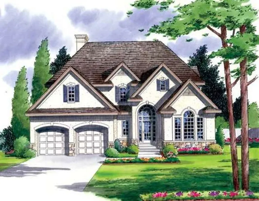 Full Rendering for House Plan #183564