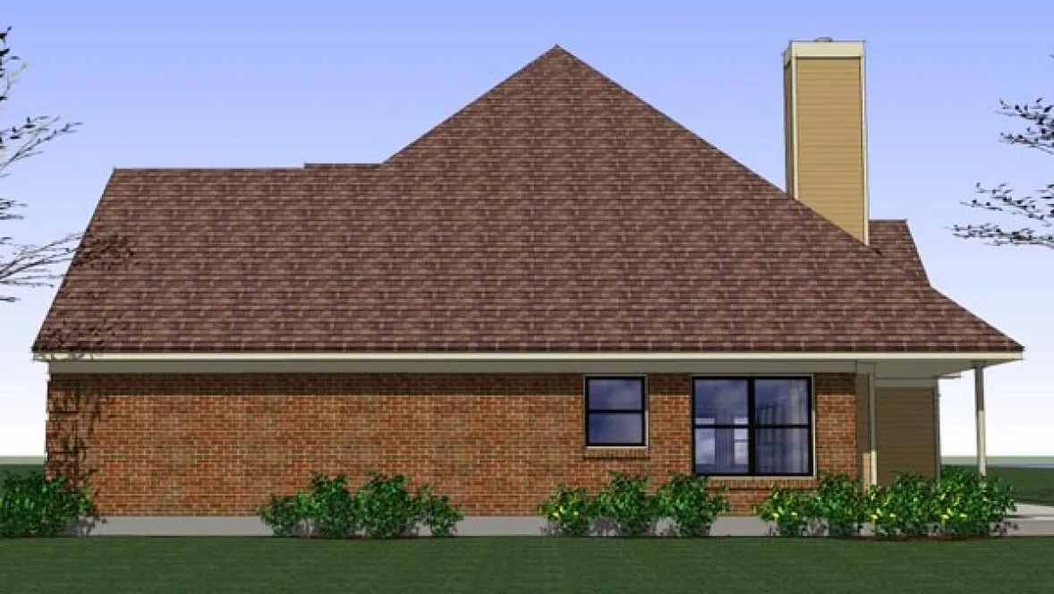 Right Elevation for House Plan #647991