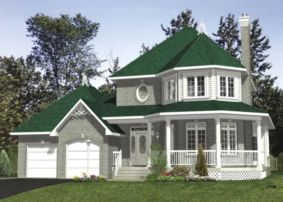 Full Rendering for House Plan #428181