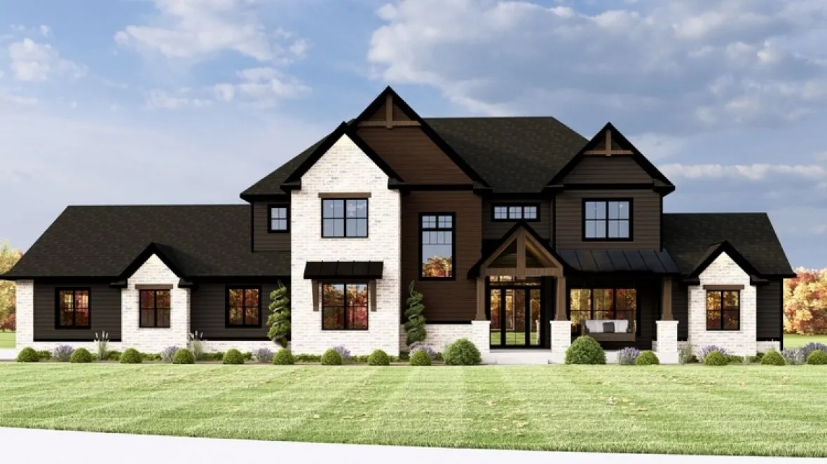 Full Rendering for House Plan #759474