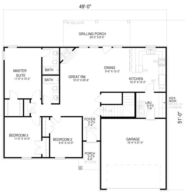ExteriorPhoto for House Plan #314821