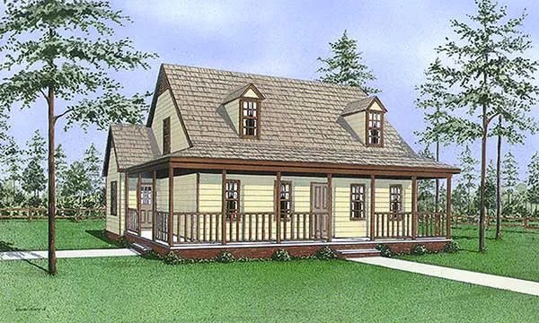 ExteriorPhoto for House Plan #654821