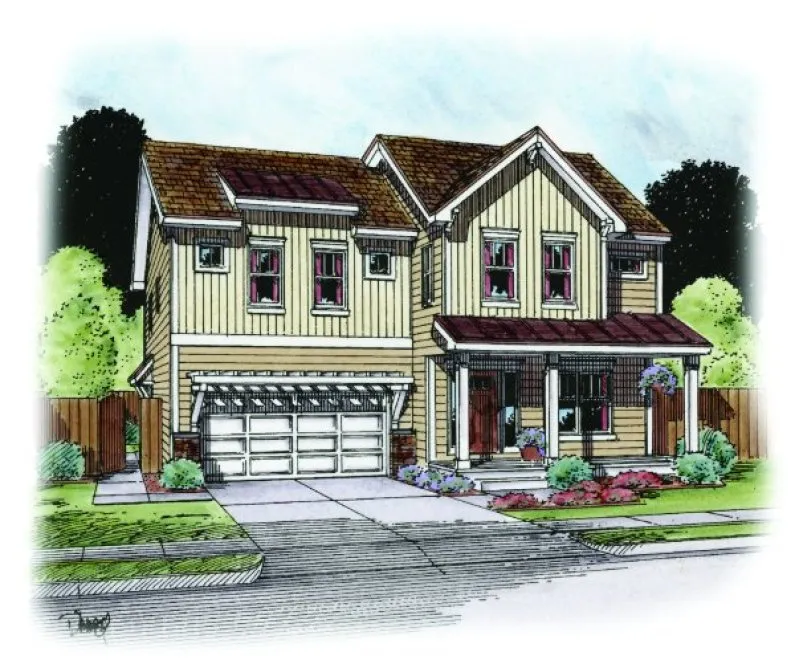 ExteriorPhoto for House Plan #156052