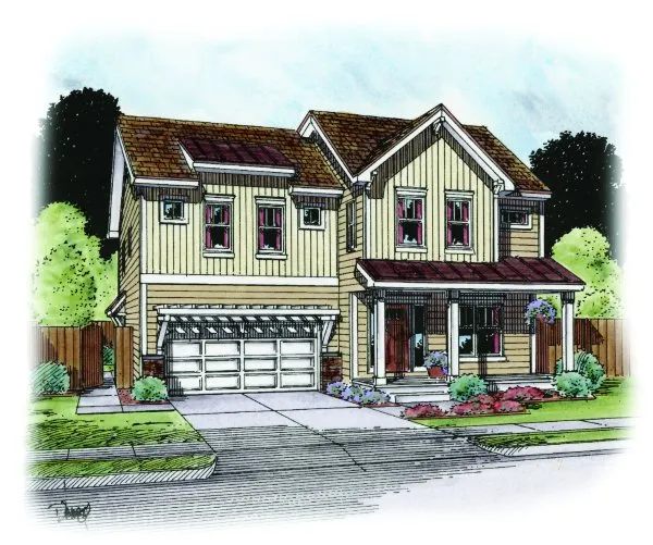 ExteriorPhoto for House Plan #156052