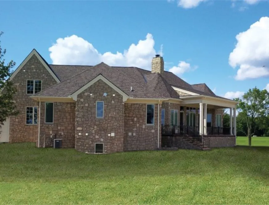 Right Elevation for House Plan #152493