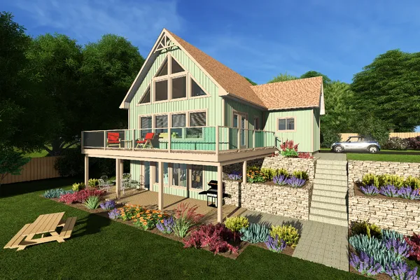 ExteriorPhoto for House Plan #207011