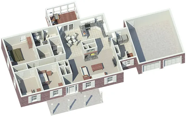 Plan for House Plan #634761