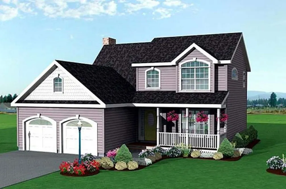 Full Rendering for House Plan #731251
