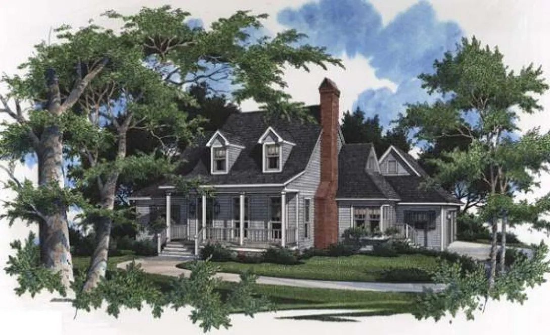 Full Rendering for House Plan #119281