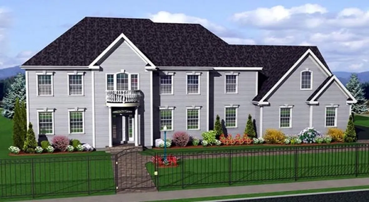 Full Rendering for House Plan #734453