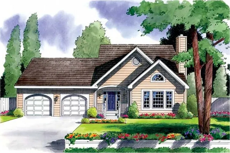 Full Rendering for House Plan #181471