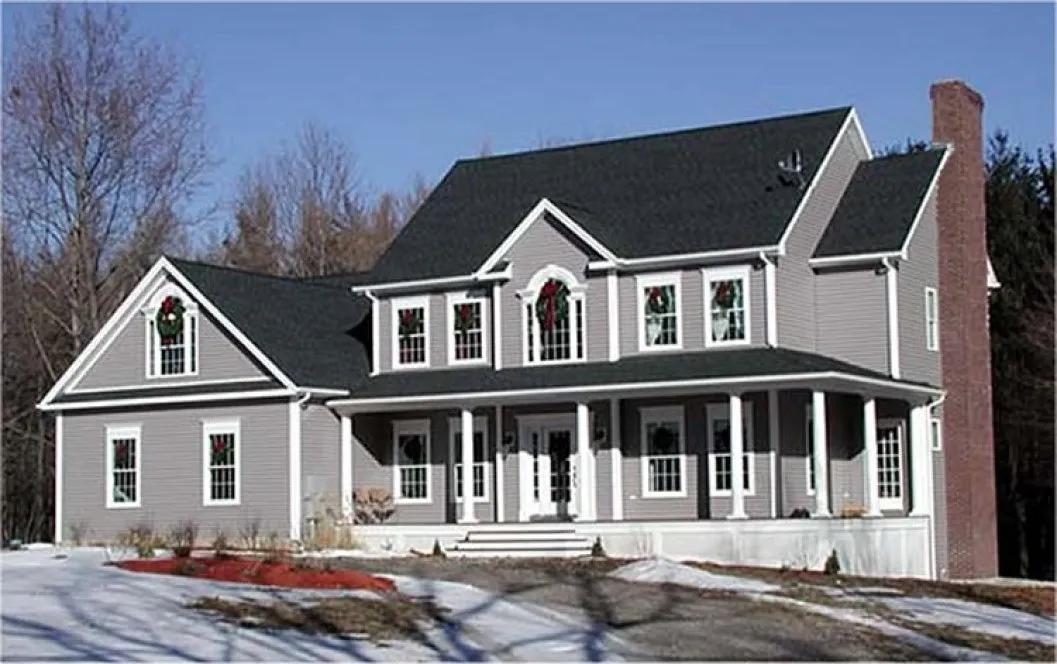 Full Rendering for House Plan #735063