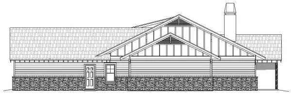 Right Elevation for House Plan #695903