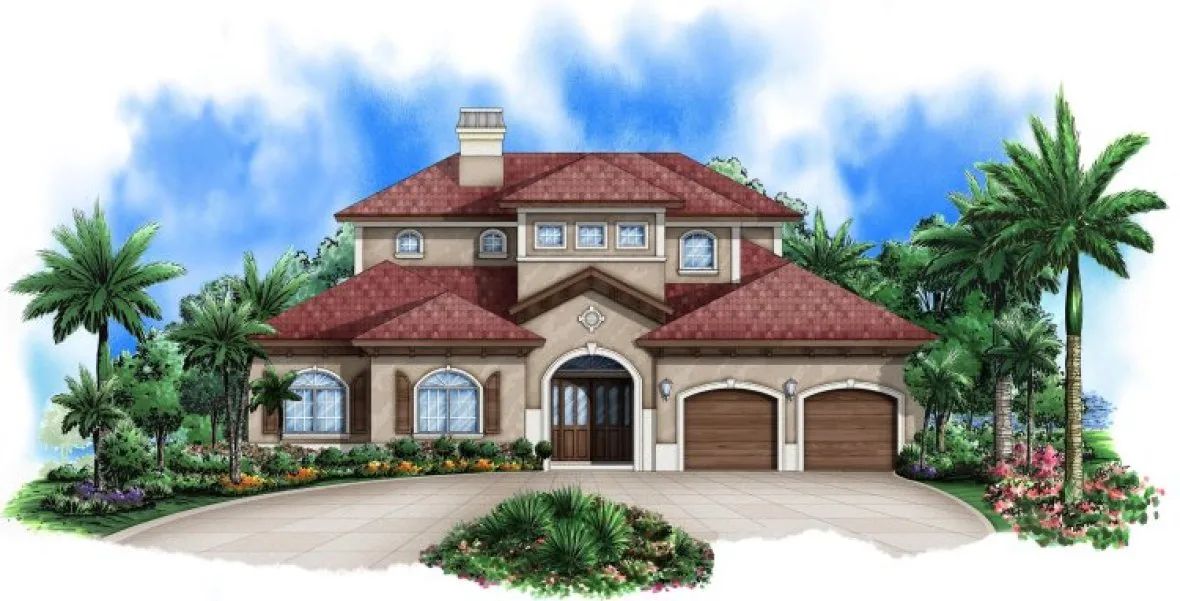 Full Rendering for House Plan #912342