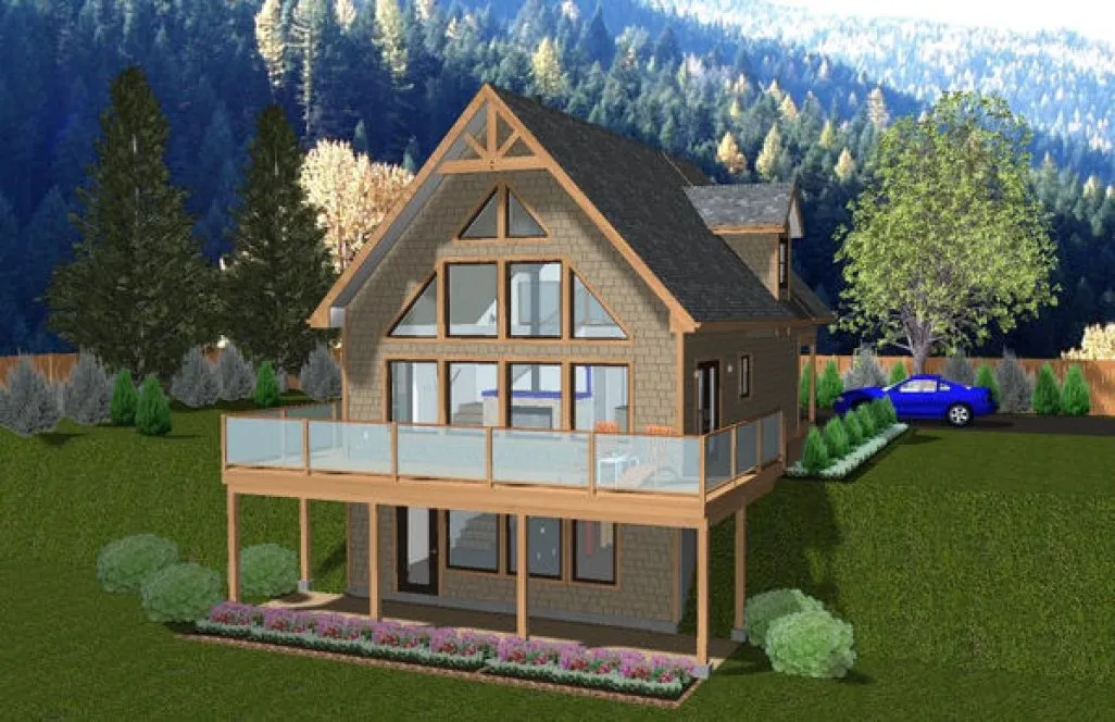 ExteriorPhoto for House Plan #202037