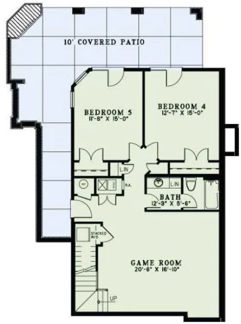 Basement Plan for House Plan #312972