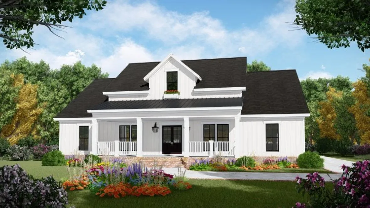 Full Rendering for House Plan #219412