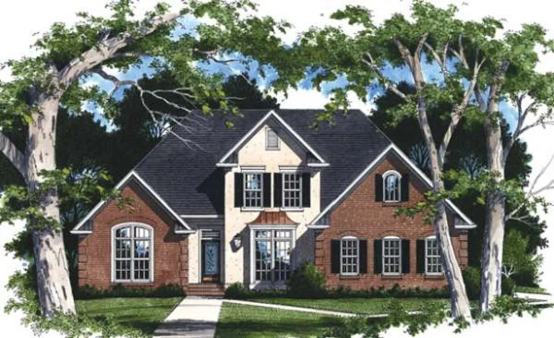 Full Rendering for House Plan #113702