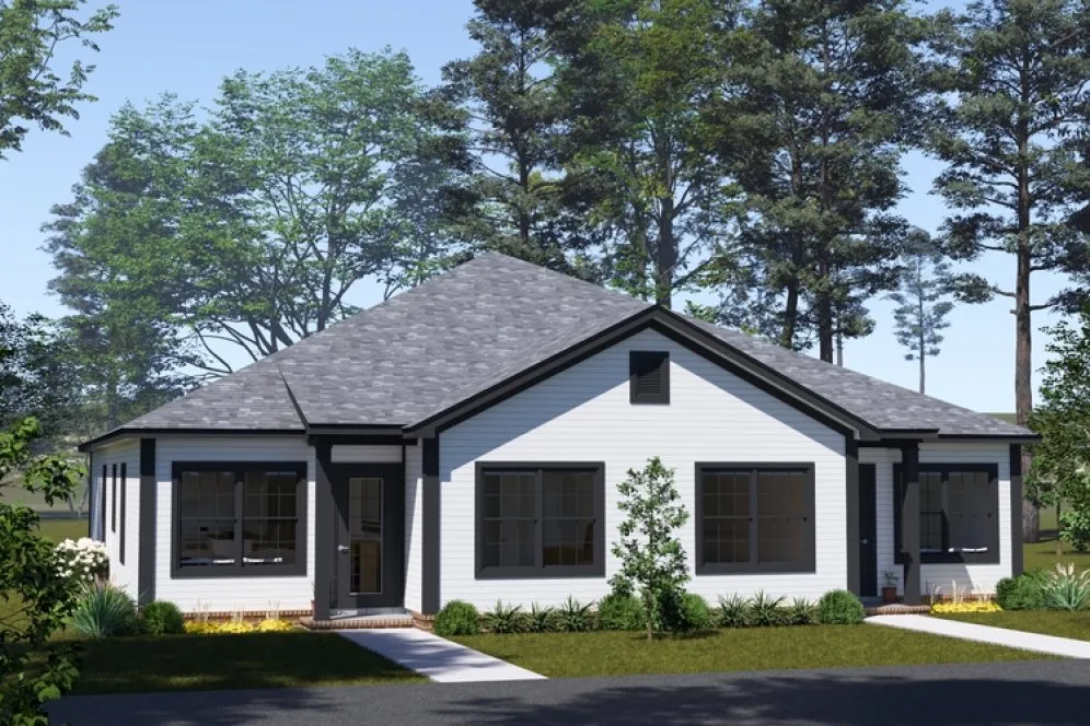 Full Rendering for House Plan #244072