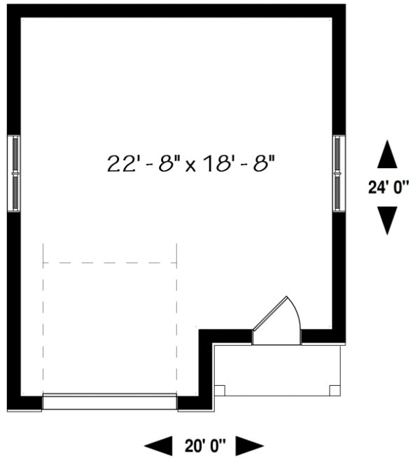 Main Floor Plan for House Plan #146993